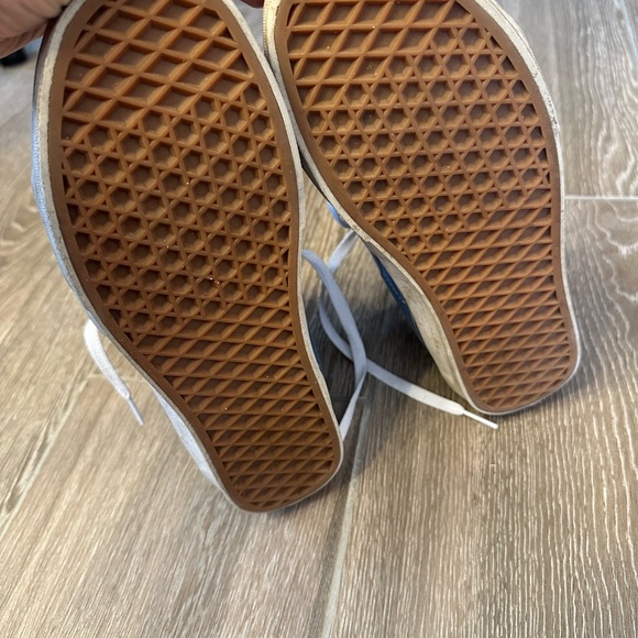 Vans High-Top Sk8 Sneakers -Navy and Blue- Sz 8.5 W/ 7M - Skater Streetwear - Picture 4 of 8